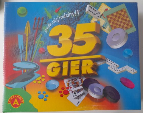 OUTLET 35 Gier Gry Planszowe Alexander Zestaw Gier