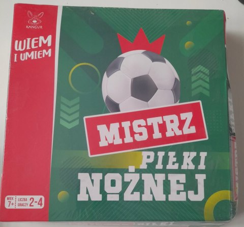 OUTLET Gra planszowa Kangur Mistrz Piłki Nożnej Wiem i Umiem Piłka Nożna 7+