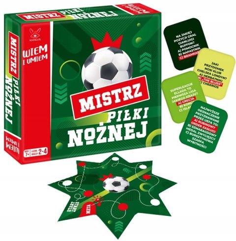 OUTLET Gra planszowa Kangur Mistrz Piłki Nożnej Wiem i Umiem Piłka Nożna 7+