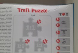 OUTLET Puzzle 4w1 Myszka Mickey i Przyjaciele 34604 Trefl