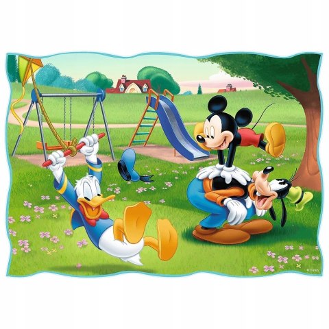 OUTLET Puzzle 4w1 Myszka Mickey i Przyjaciele 34604 Trefl