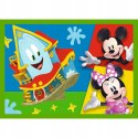 OUTLET Puzzle 4w1 Myszka Mickey i Przyjaciele 34616 Trefl
