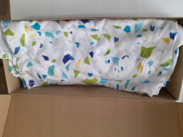 Otulacz Bambusowy mozaika 100 x 120 Kocyk BabySteps