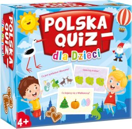 Polska Quiz dla dzieci Kangur Wesoły quiz rysunkowy o Polsce 4+