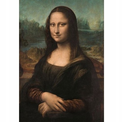 Puzzle 1000 elementów Museum Leonardo: Gioconda 37085 Clementoni