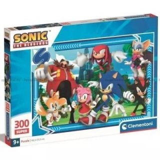 Puzzle 300 elementów Super Sonic 21729 Clementoni