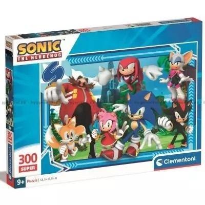 Puzzle 300 elementów Super Sonic 21729 Clementoni