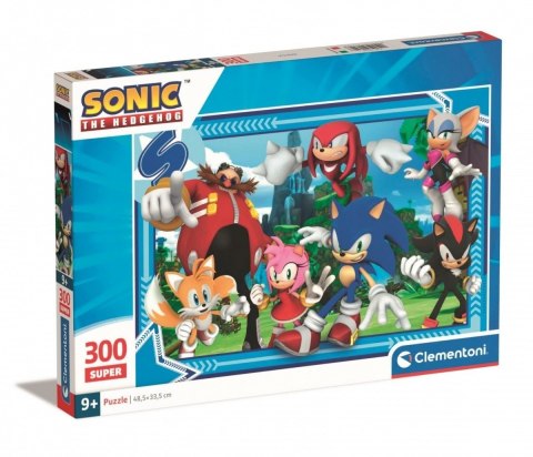 Puzzle 300 elementów Super Sonic 21729 Clementoni