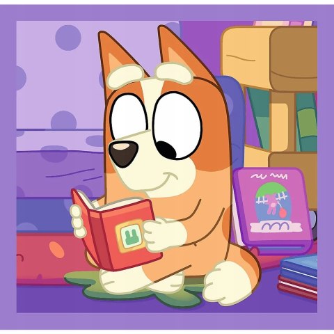 Puzzle 3w1 Poznaj Bluey 34895 Trefl 3+