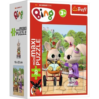 Puzzle Trefl miniMaxi Bing 20 elementów 21131 Przyjaciele Binga