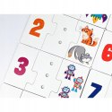 Puzzle sensoryczne Cyferki Kapitan Nauka