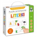 Puzzle sensoryczne Literki Kapitan Nauka Układam dotykam i uczę się