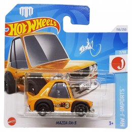Samochód Mattel Hot Wheels Mazda RX-3 HRY71 pomarańczowy