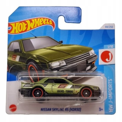 Samochód Mattel Hot Wheels Nissan Skyline RS HTD06 zielony