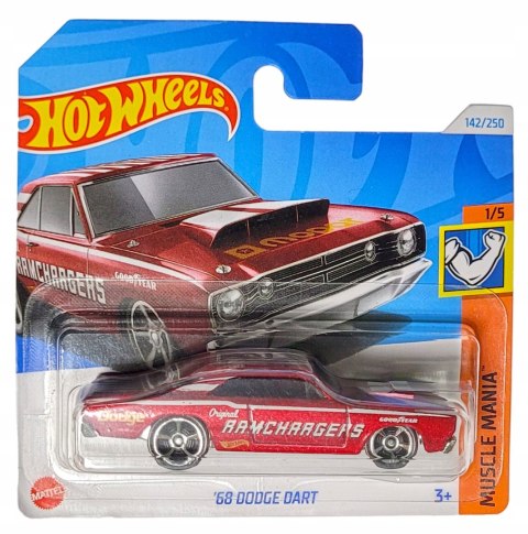 Samochodzik Hot Wheels '68 Dodge Dart HTD65