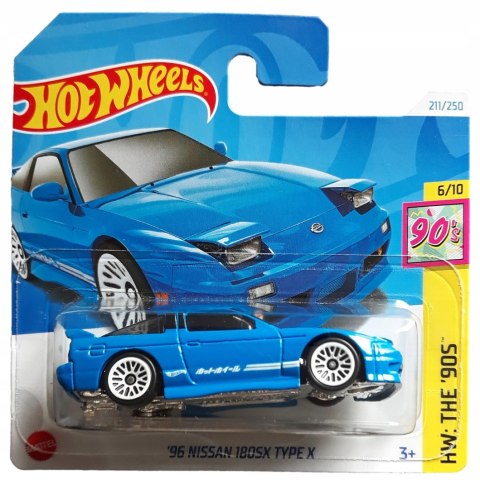 Samochodzik Hot Wheels '96 Nissan 180SX Type X HTB08