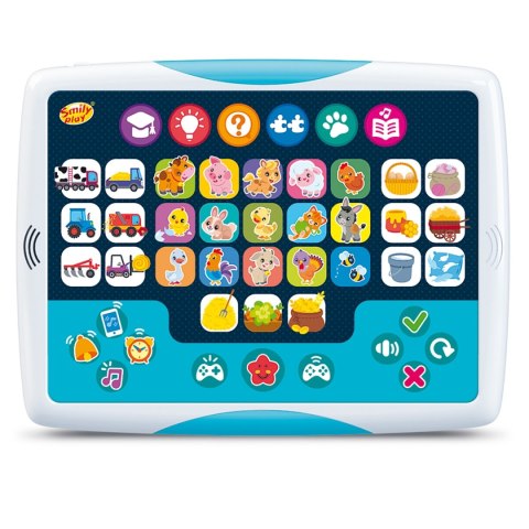 Smily Play Edukacyjny Smart Tablet Zdobywam wiedzę o zwierzętach