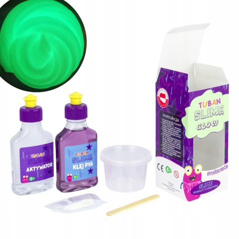 Super Slime świecący Zestaw Robienia Glutów tuban