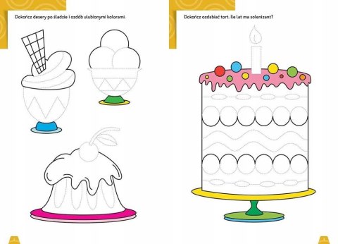 Szlaczki i literki Nauka Pisania Greg