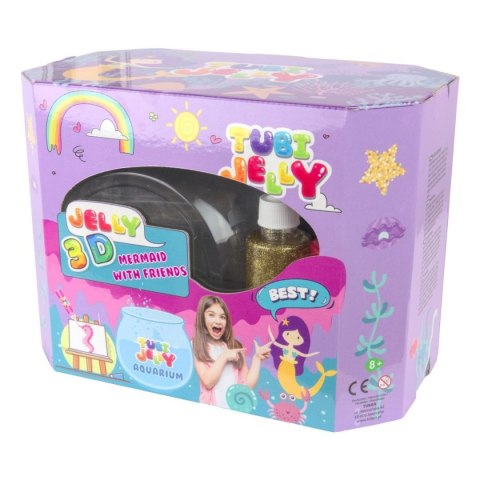Tuban Tubi Jelly Syrenka 8 kolorów + akwarium