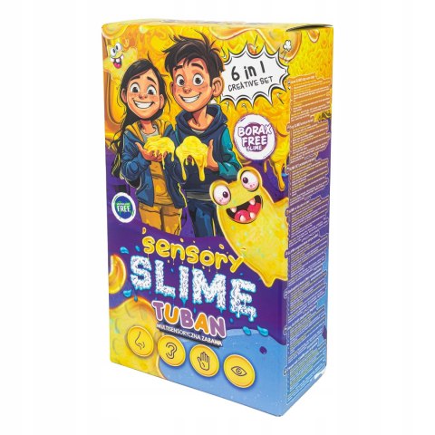 Zestaw DIY Sensory Slime 6w1 8 elementów Tuban