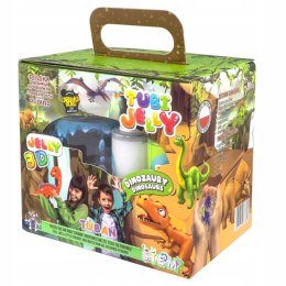Zestaw Tuban Tubi Jelly 6 kolorów dinozaury