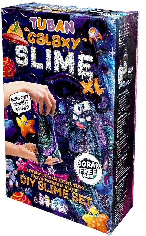 Zestaw do Robienia Glutów Super Slime Galaxy Tuban