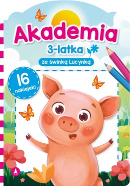 Akademia 3-latka ze świnką Lucynką Skrzat Zadania dla trzylatka
