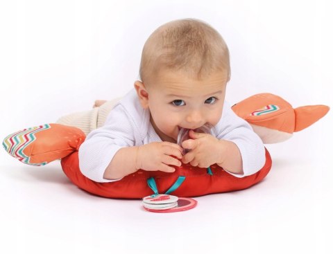 Aktywizująca Poduszka Lisek Ludi dla niemowląt