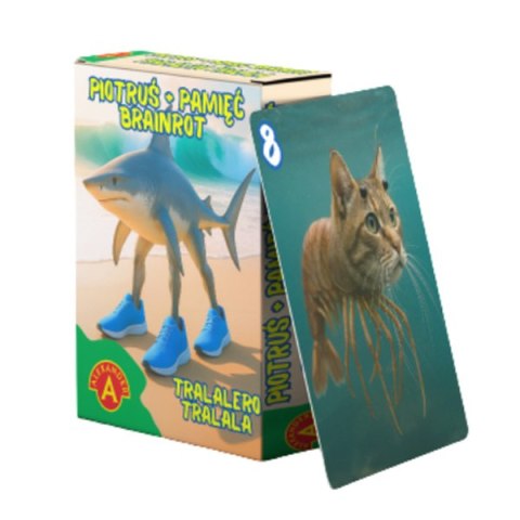 Alexander Piotruś Brainrot Tralalero Tralala Gra Karciana