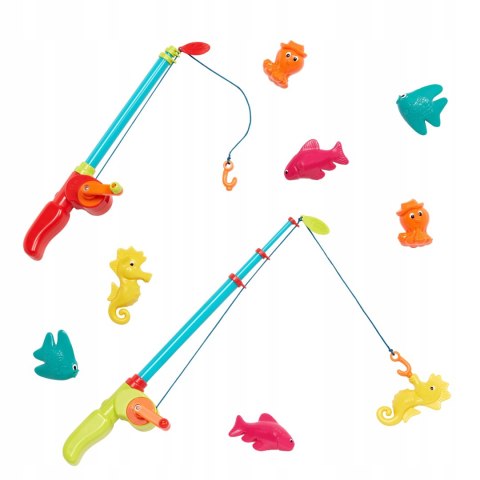 B.toys Zestaw dla małych wędkarzy w tubie wędka BX2090Z