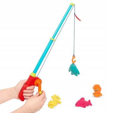 B.toys Zestaw dla małych wędkarzy w tubie wędka BX2090Z