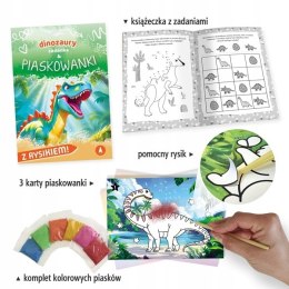 Dinozaury Zadanka i piaskowanki Skrzat
