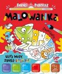 Farbki i pędzelek Malowanka Użyj wody, zbudź kolory! Zwierzęta Aksjomat