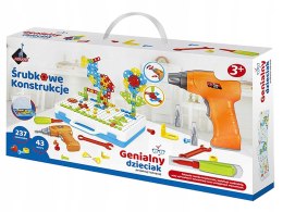 Genialny dzieciak śrubkowe konstrukcje 237 elementów Askato