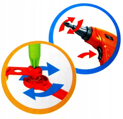 Genialny dzieciak śrubkowe konstrukcje 237 elementów Askato