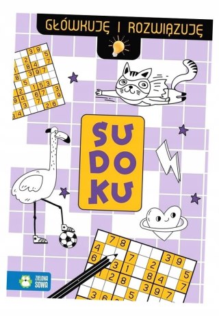Główkuję i rozwiązuję Sudoku Zielona Sowa Zbiór Łamigłówki