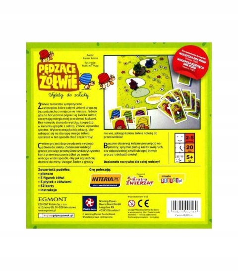 Gra planszowa Pędzące Żółwie Egmont