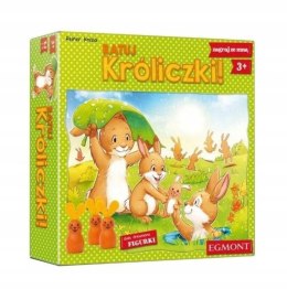 Gra planszowa Ratuj Króliczki! Egmont 3+