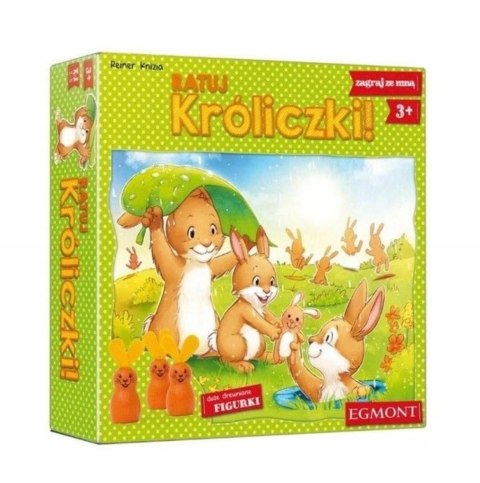 Gra planszowa Ratuj Króliczki! Egmont 3+