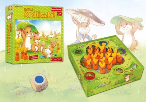 Gra planszowa Ratuj Króliczki! Egmont 3+