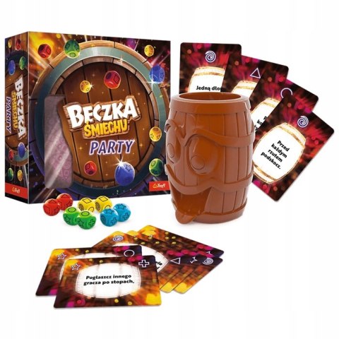 Gra zręcznościowa Beczka Śmiechu Party Trefl Imprezowa
