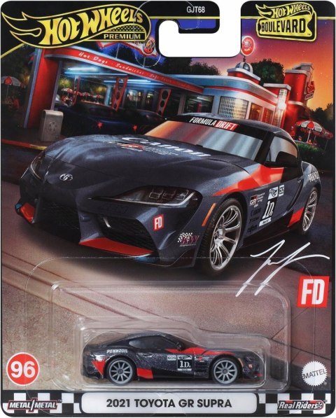 Hot Wheels Premium 2021 Toyota GR Supra Boulevard HRT56
