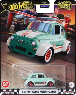 Hot Wheels Premium '60s Fiat 500D Modificado Boulevard 97 HRT65