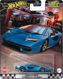 Hot Wheels Premium Boulevard HRT70 Lamborghini Countach LPI 800-4 niebieski