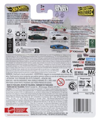Hot Wheels Premium Boulevard HRT70 Lamborghini Countach LPI 800-4 niebieski