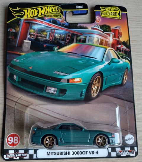 Hot Wheels Premium HRT68 Boulevard Mitsubishi 3000GT VR-4 Vehicle