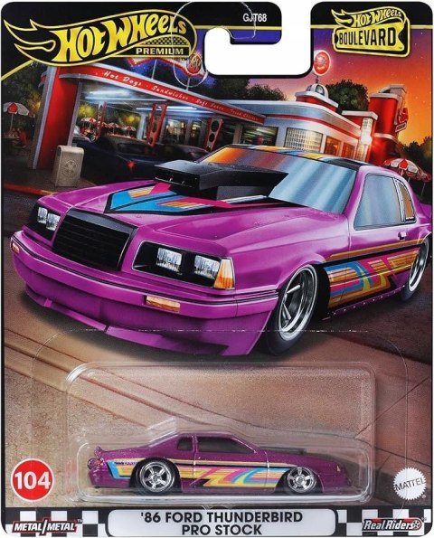 Hot Wheels Premium HRT72 Boulevard '86 Ford Thunderbird Pro Stock