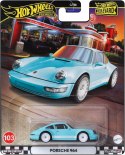 Hot Wheels Premium HRT73 Boulevard Porsche 964 błękitne