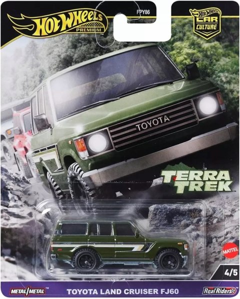 Hot Wheels Premium HRV88 Toyota Land Cruiser FJ60 Terra Trek